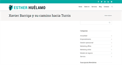 Desktop Screenshot of estherhuelamo.com