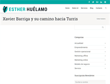 Tablet Screenshot of estherhuelamo.com